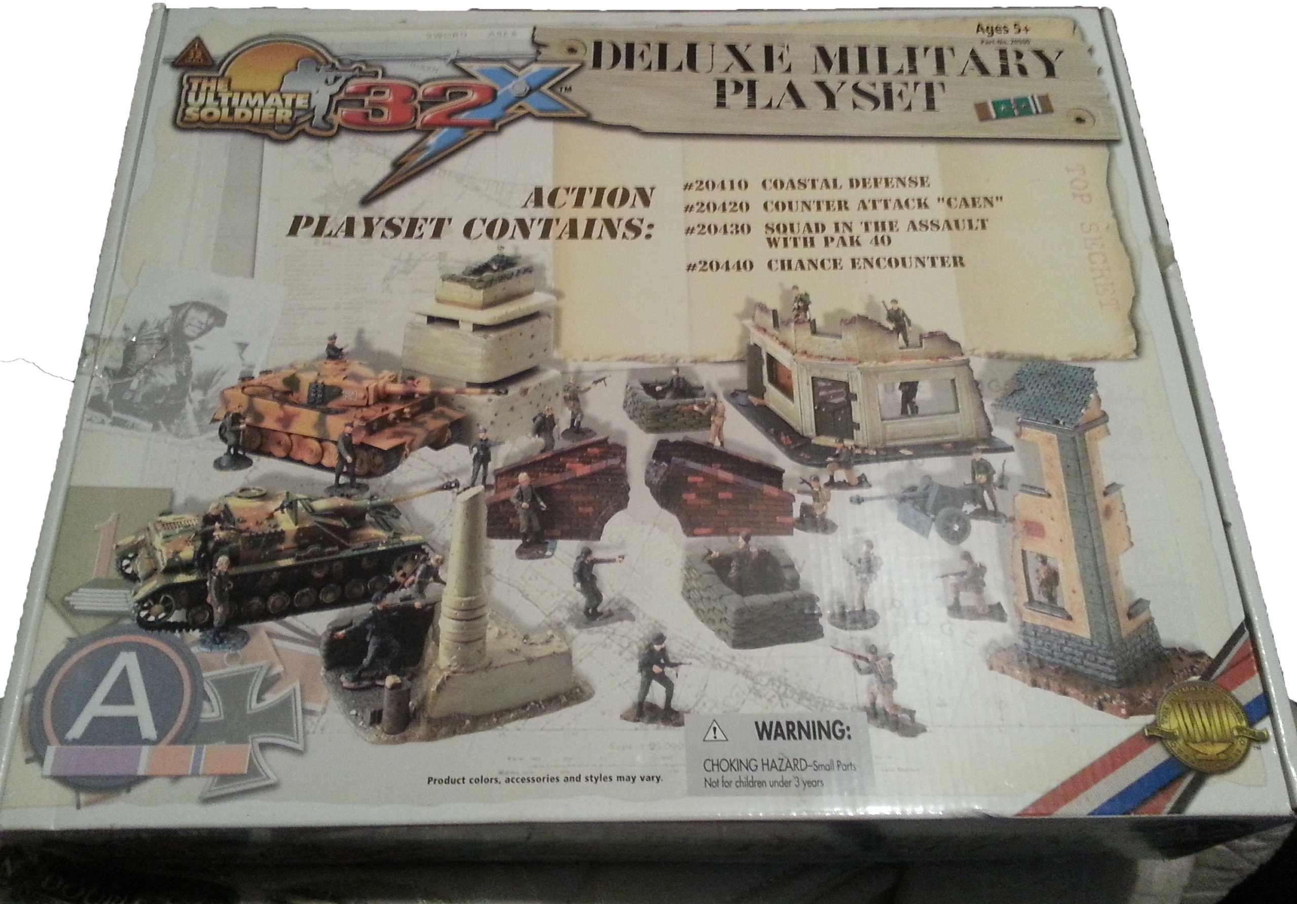 Buy The Ultimate Soldier 32X Deluxe Military Playset #20410